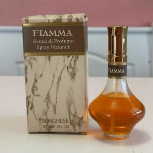 RARE Vintage Borguese Fiamma Princess Marcela Old Formula Spray 2.0 oz 90% full